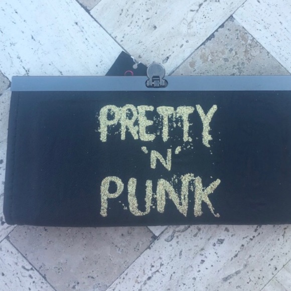 OMG! Accessories Handbags - Punk Clutch